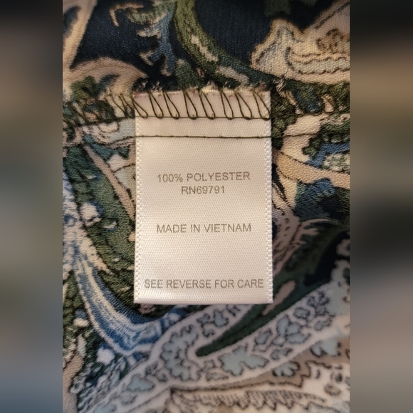 Roz & Ali Paisley Top - Size XL - Picture 8 of 8